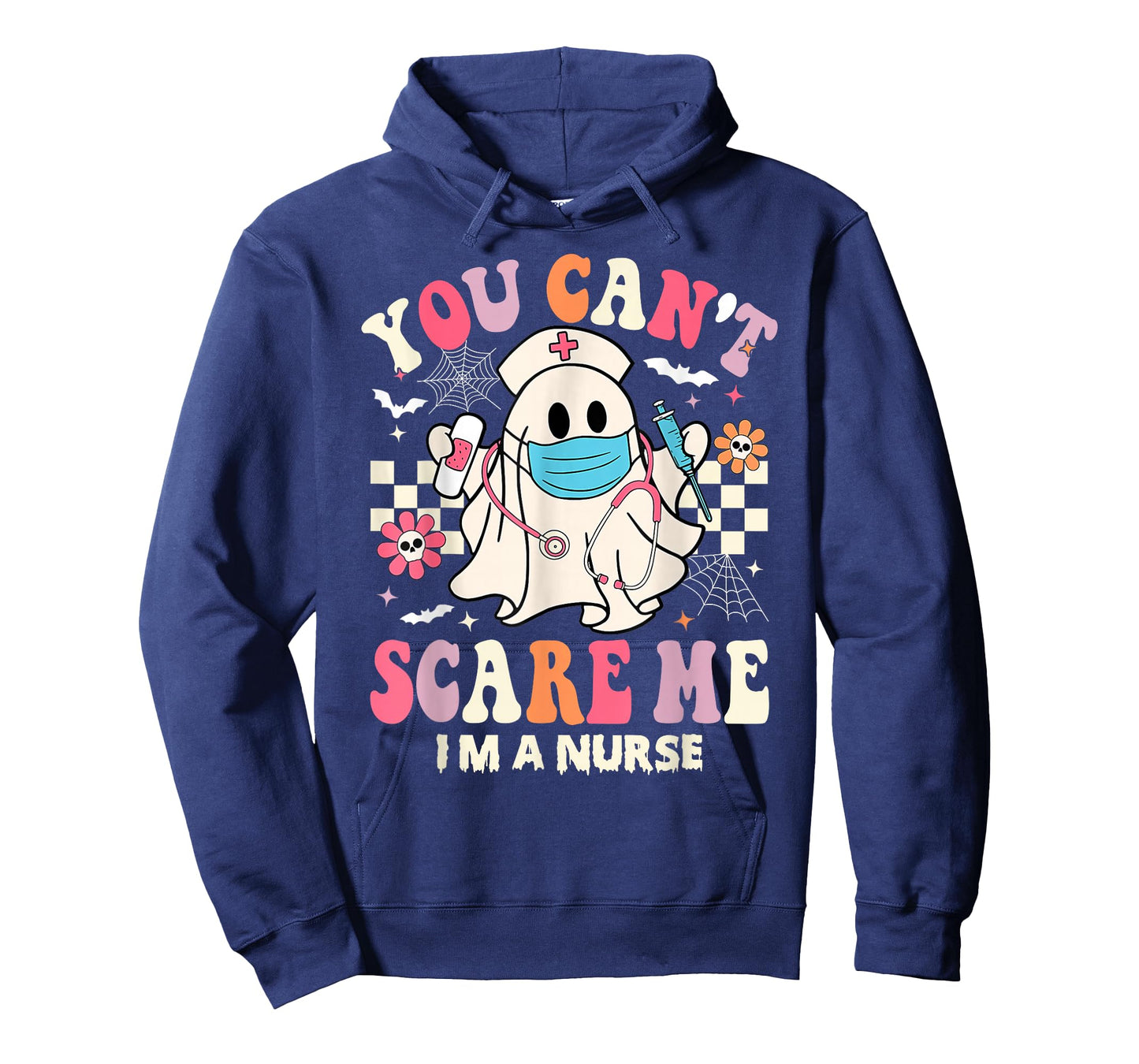 You Can't Scare Me I'm a Nurse Funny Halloween Nurser T-Shirt