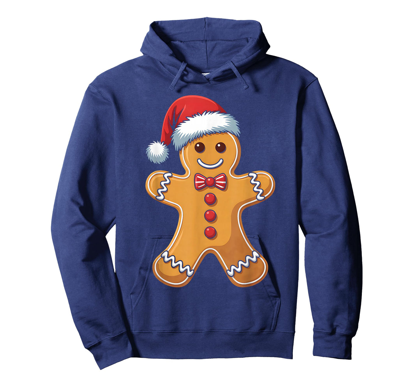 Gingerbread Man Cookie Xmas Santa Hat Christmas Boys Kids T-Shirt