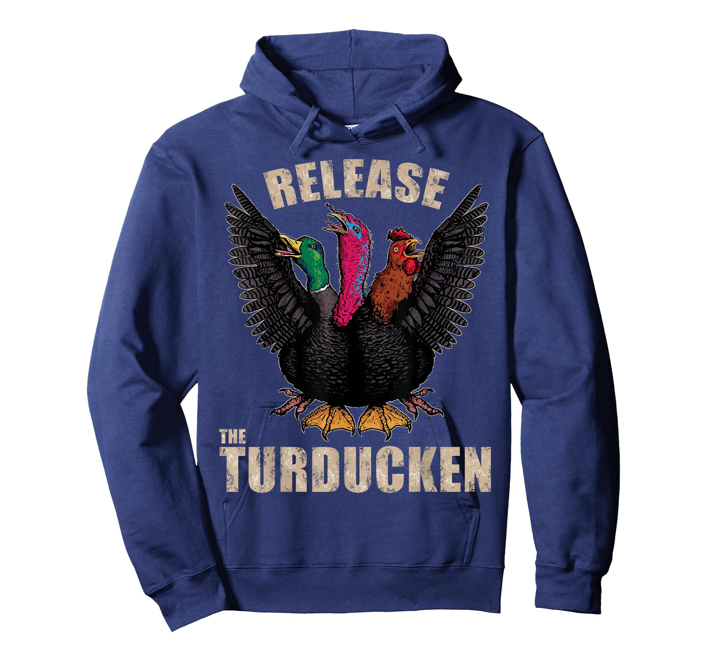 Thanksgiving Day Turkey Turducken Kaiju Monster Ugly Sweater T-Shirt