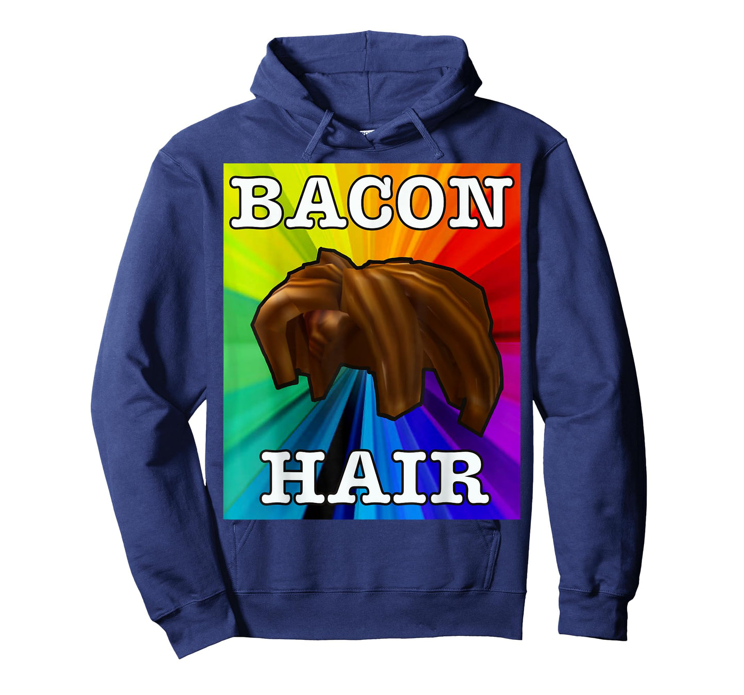 Colorful bacon hair design for boy or girl gamers T-Shirt