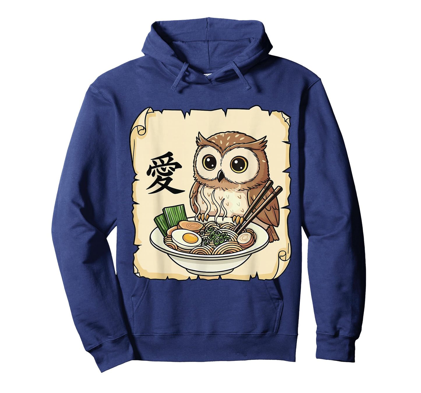Funny Owl Ramen Kawaii Anime Japanese Graphic Women Men T-Shirt