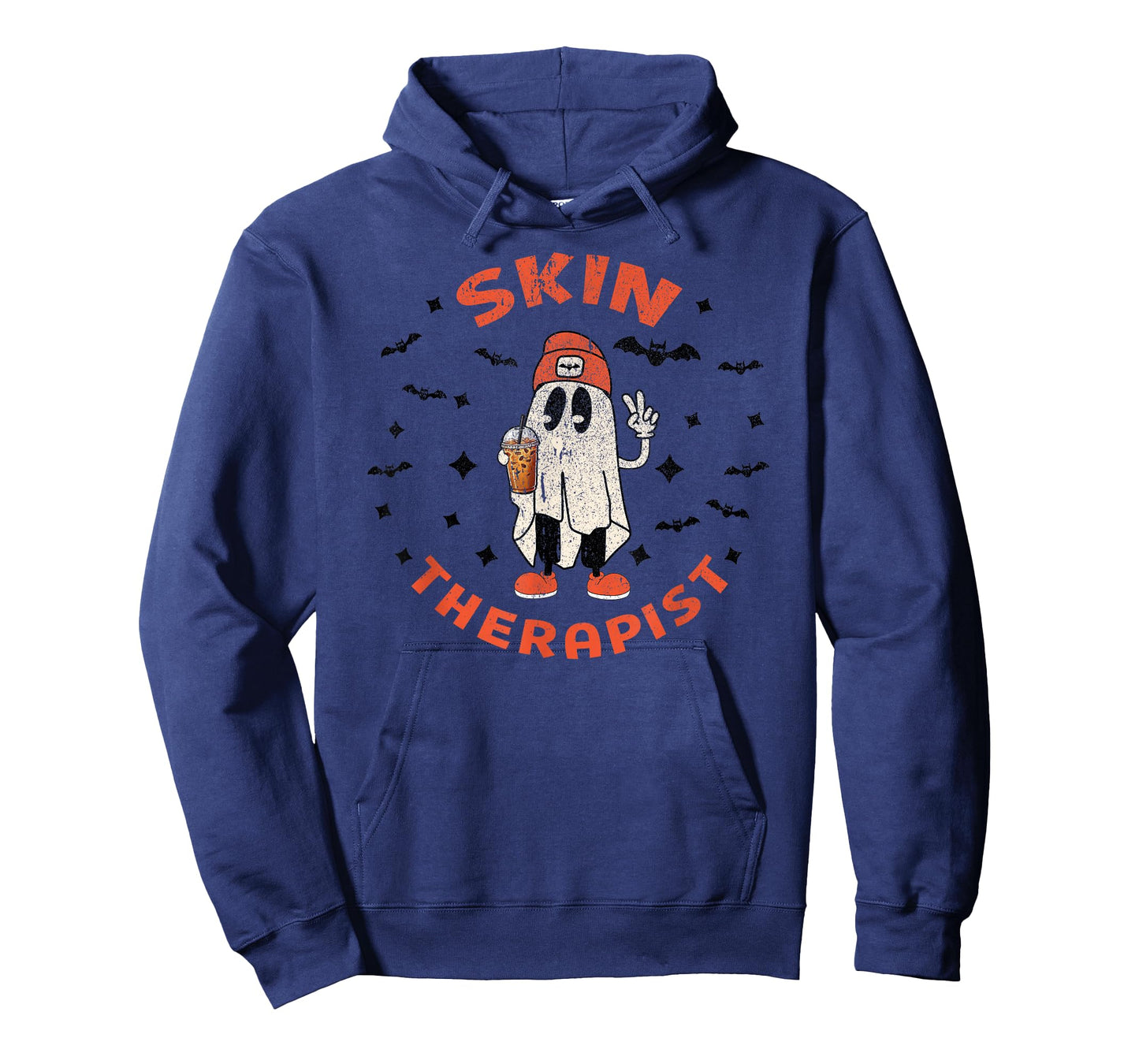 Halloween Esthetician Cosmetology Dermatology Ghost Fall T-Shirt
