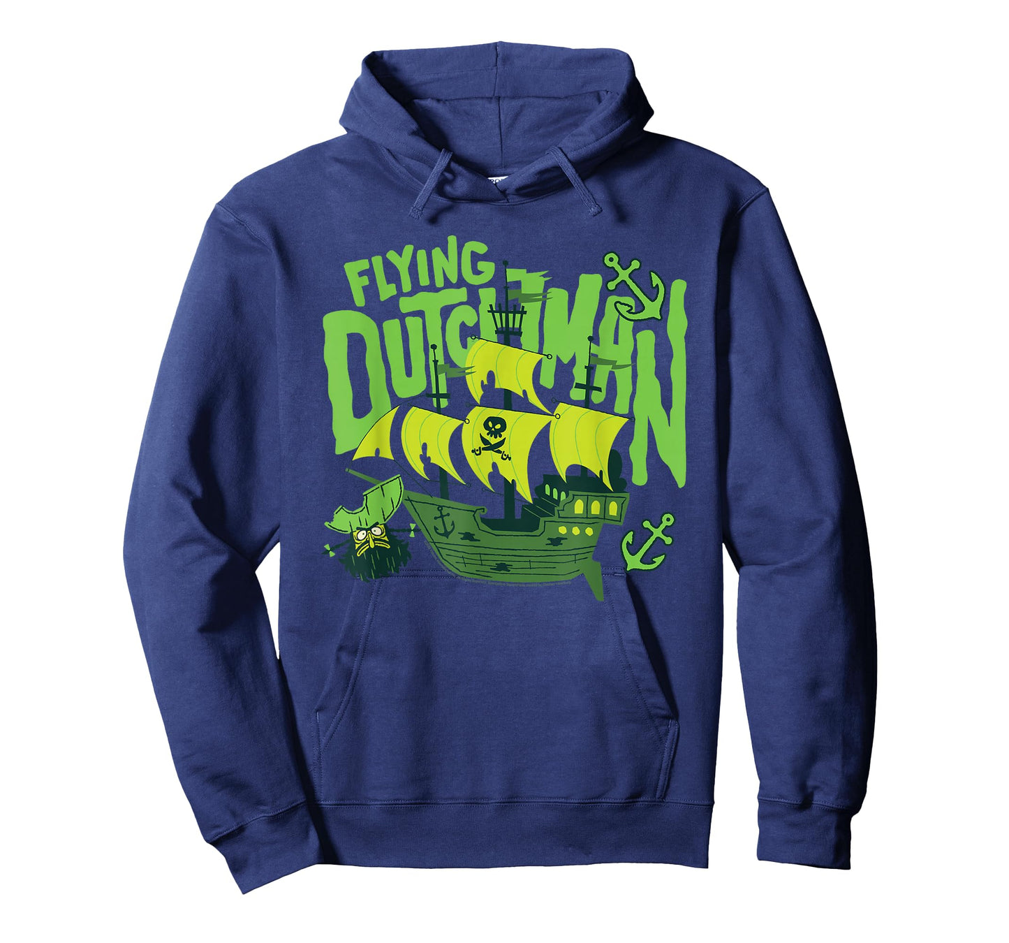 The Spongebob Movie Flying Dutchman Ghost Ship Cartoon T-Shirt
