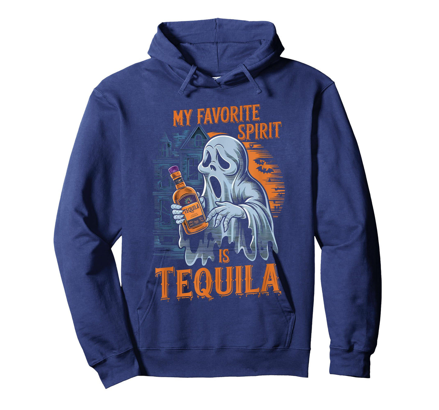 My Favorite Spirit Is Tequila Ghost Halloween Tequila T-Shirt
