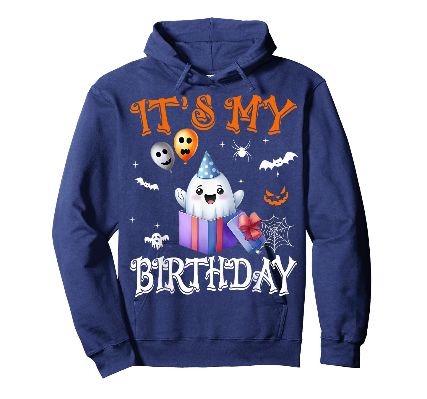It's My Birthday Ghost Happy Halloween Birthday Party T-Shirt