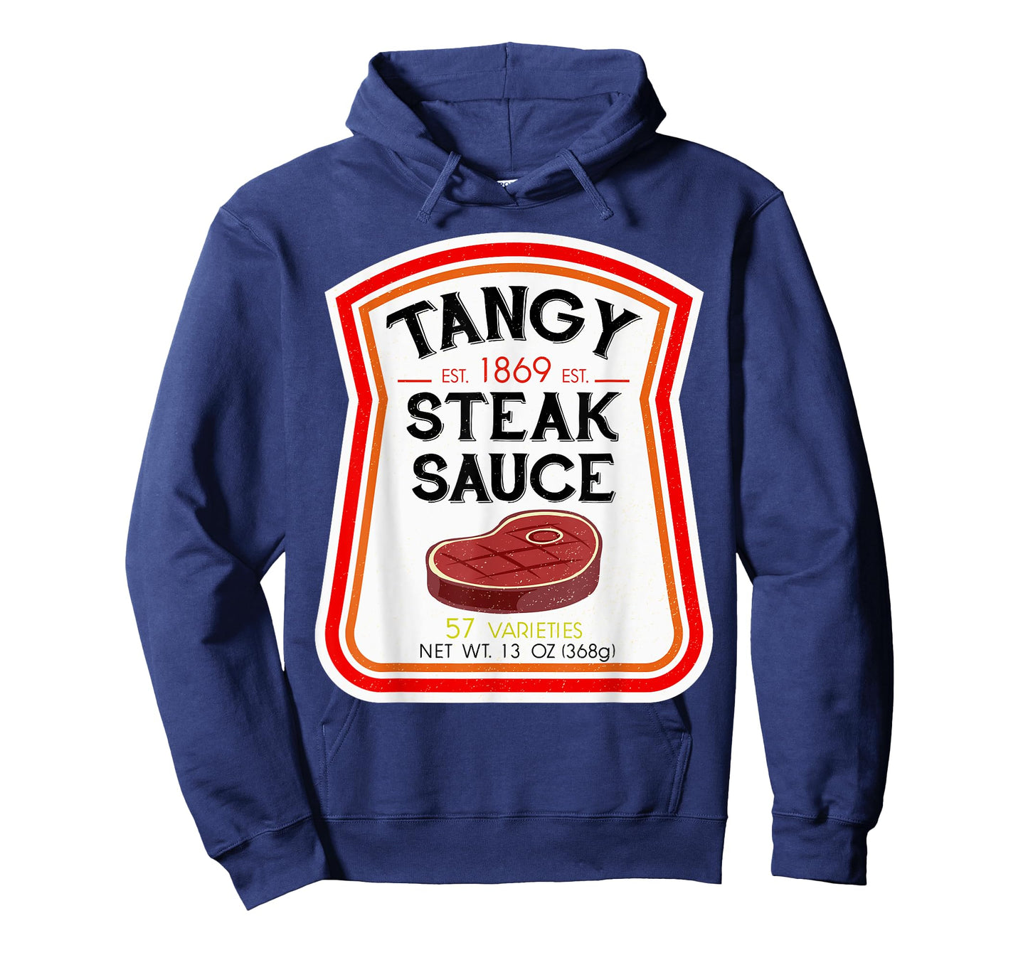 Steak Sauce Bottle Label Halloween 2021 Couples Costume T-Shirt