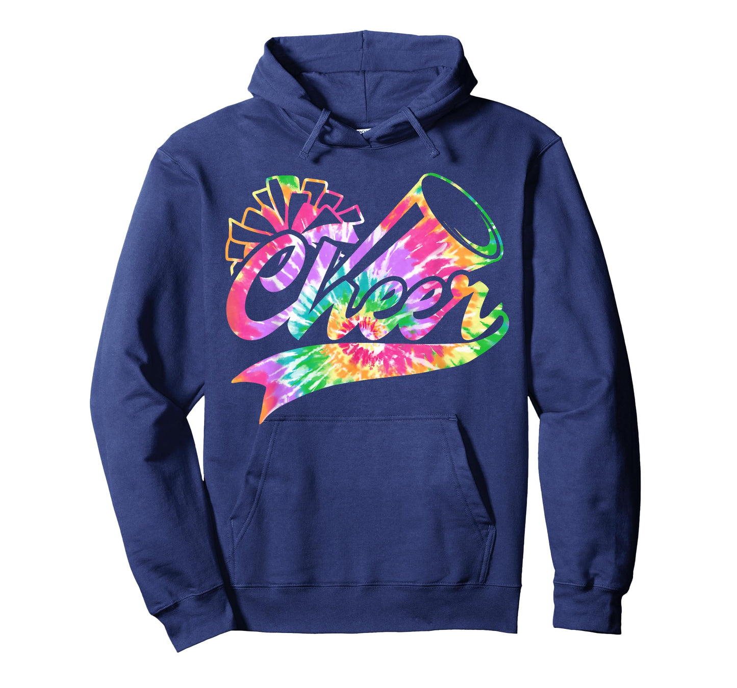 Tie Dye Cheerleading Peace Love Cheer for Cheerleader Cute T-Shirt