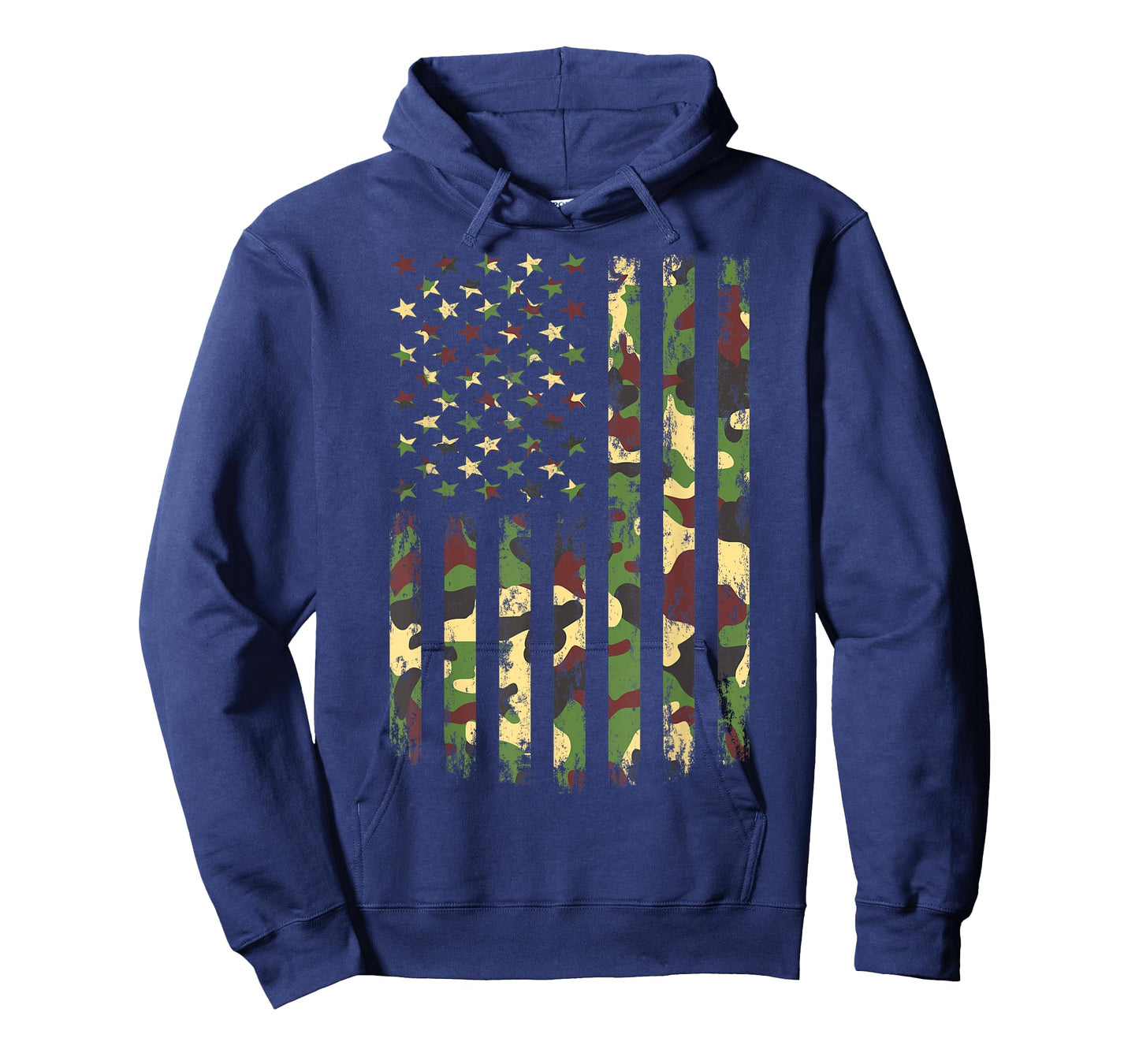Military American Flag Camouflage Green Desert Tactical Camo T-Shirt