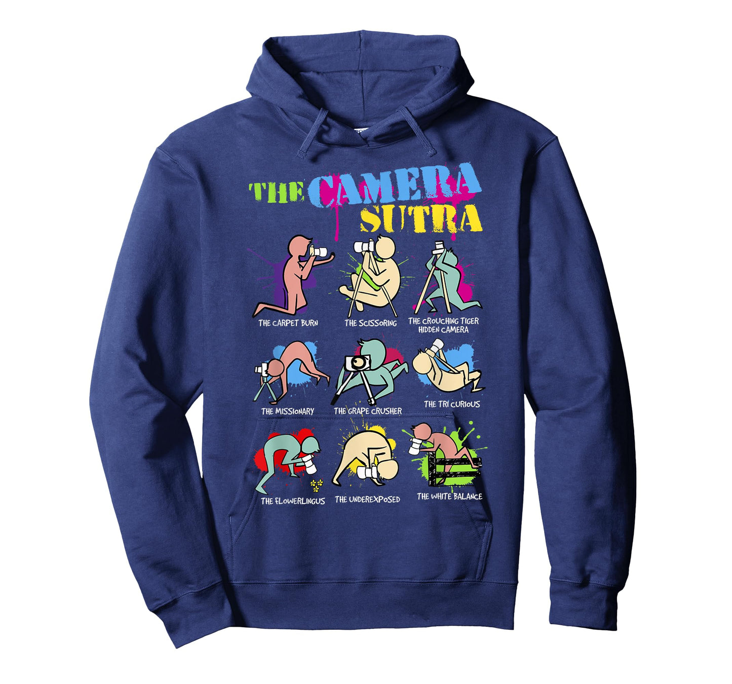 Funny Camera Sutra Gift design design T-Shirt