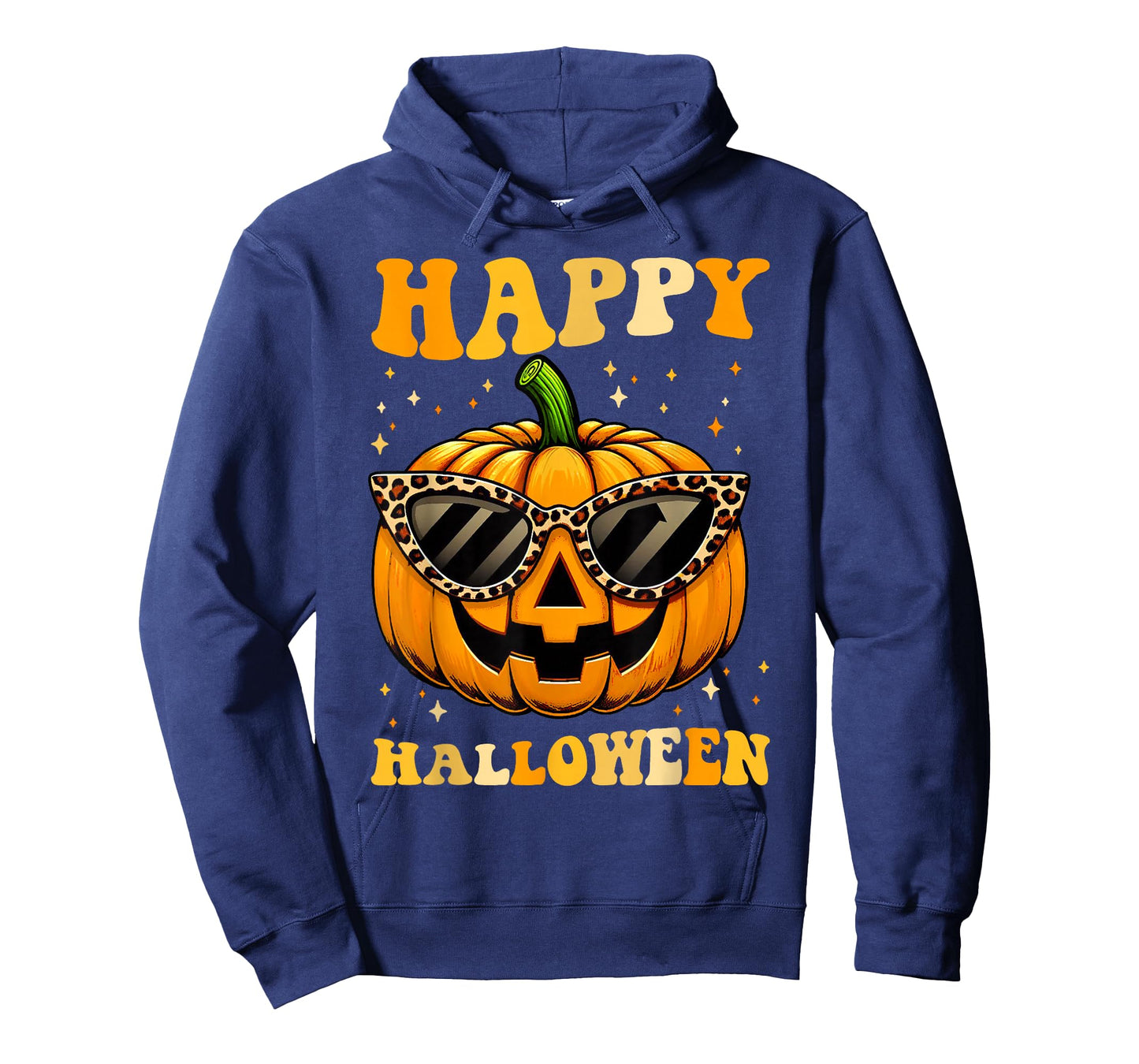 Trick Or Treat Funny Pumpkin Happy Halloween Costume Groovy T-Shirt