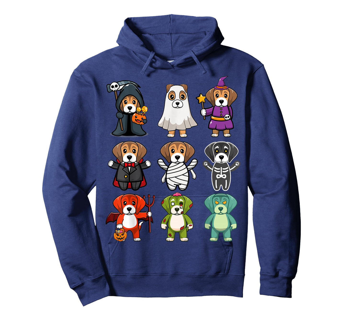 Beagle Dog Spooky Boo-Jee Horror Pumpkin Beagle Halloween T-Shirt