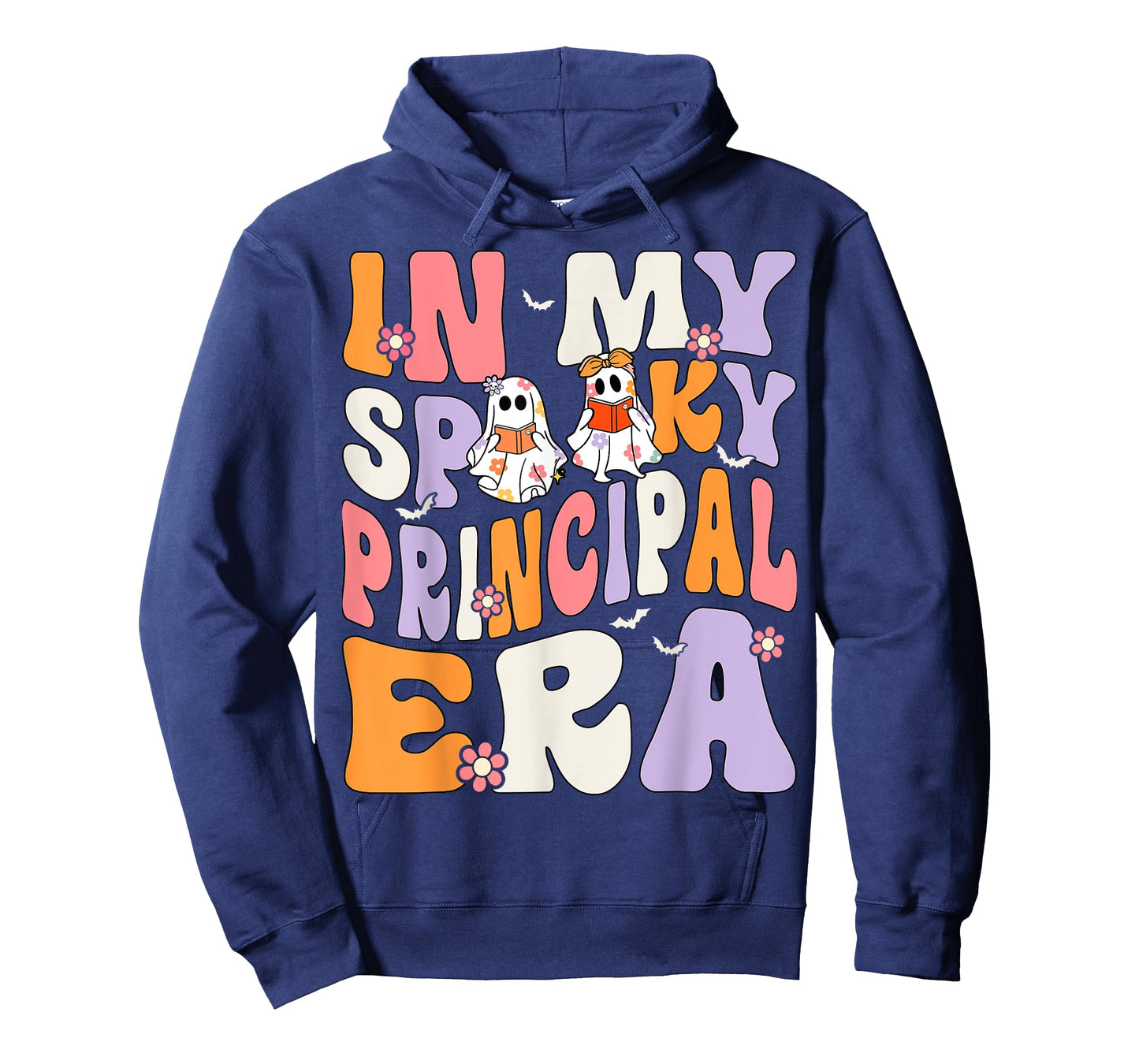 In My Spooky Principal Era Groovy Ghost Halloween T-Shirt