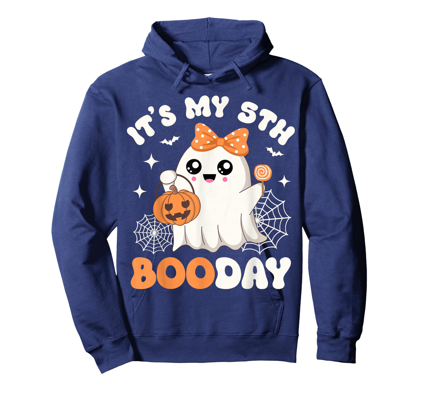 It's My 5th Boo Day, Funny Halloween Ghost 5th Birthday Girl T-Shirt