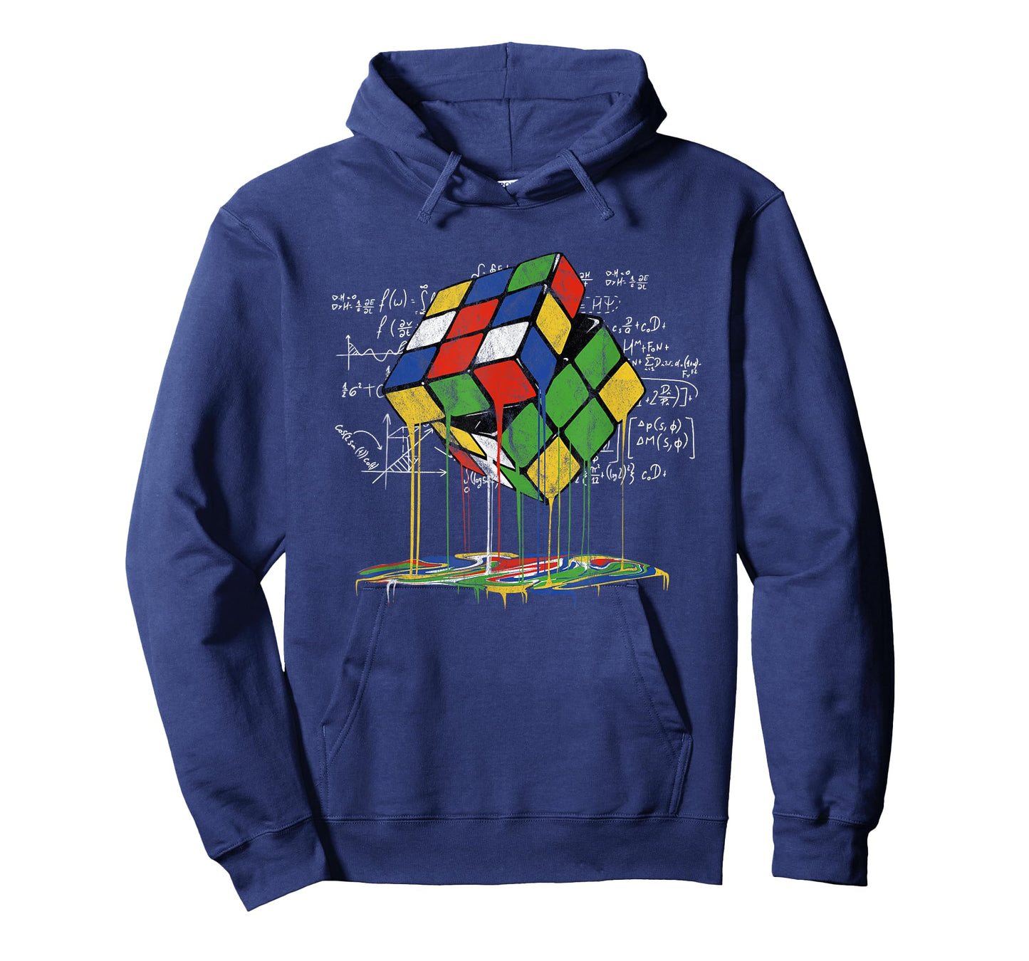 Melting Cube Speed Cubing Vintage Puzzle Youth Math T-Shirt