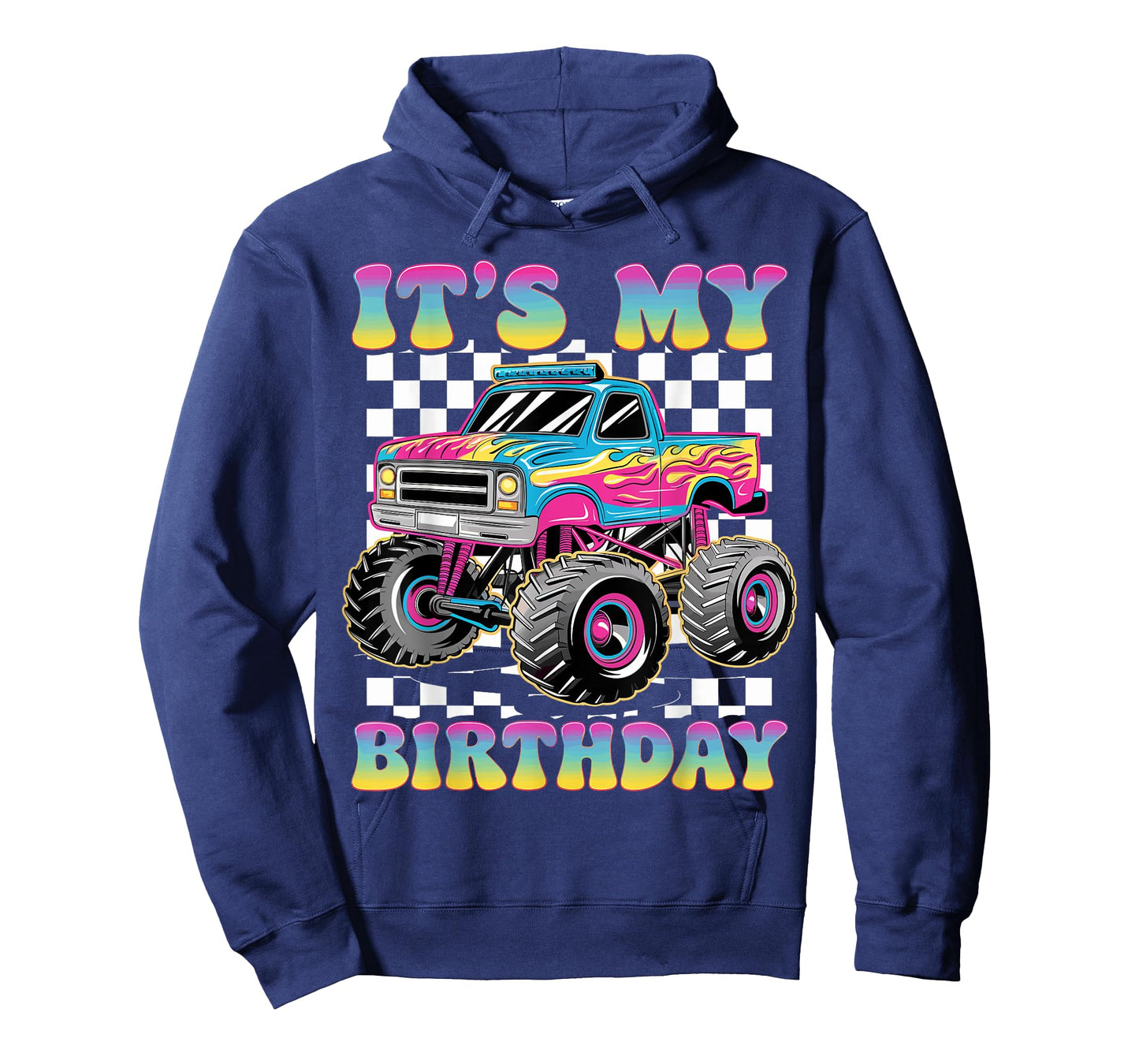 Monster Truck Lover It's My Birthday Monster Truck T-Shirt