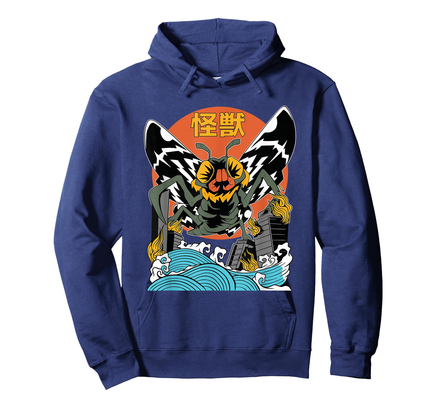 Giant Moth Sunset Japanese T-Shirt