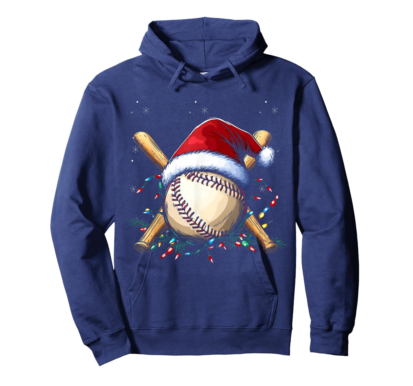 Santa Sports Design For Men Boys Christmas Baseball Player T-Shirt