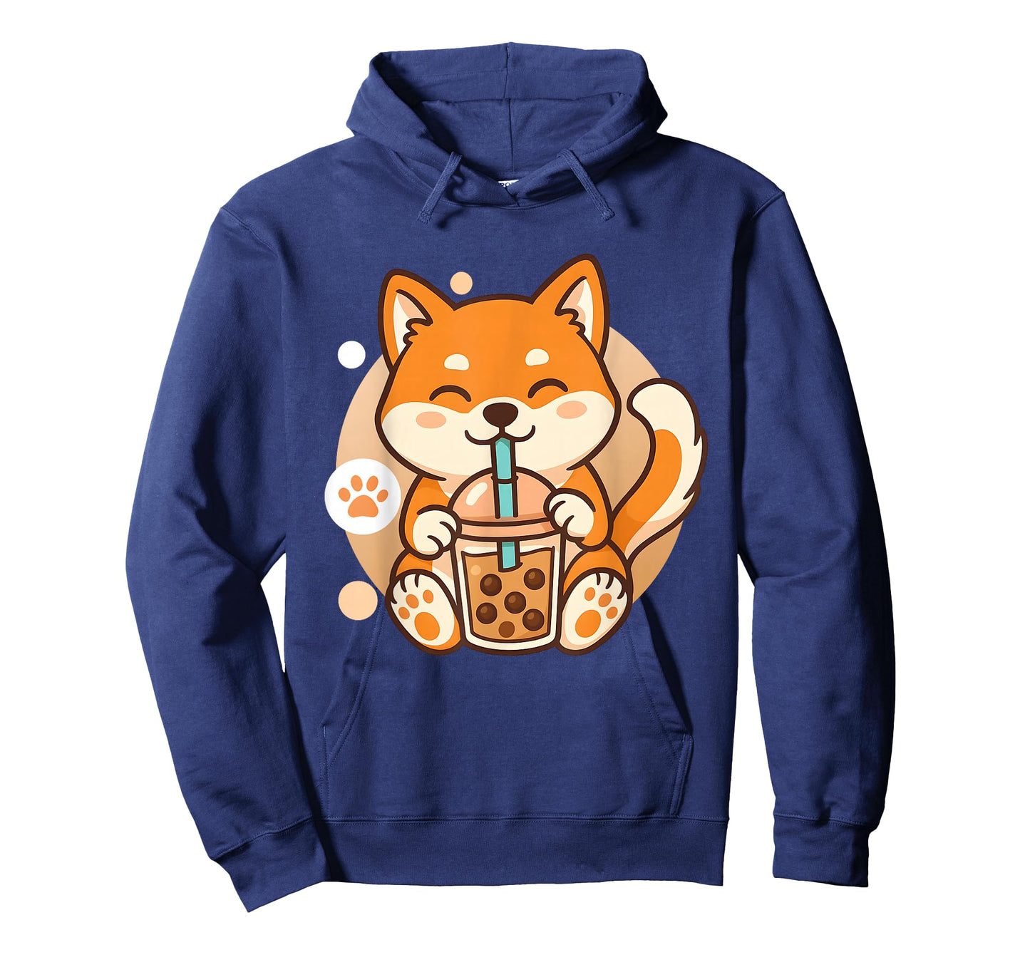 Cute Shiba Inu Dog Bubble Boba Tea Anime Kawaii Neko Gift T-Shirt