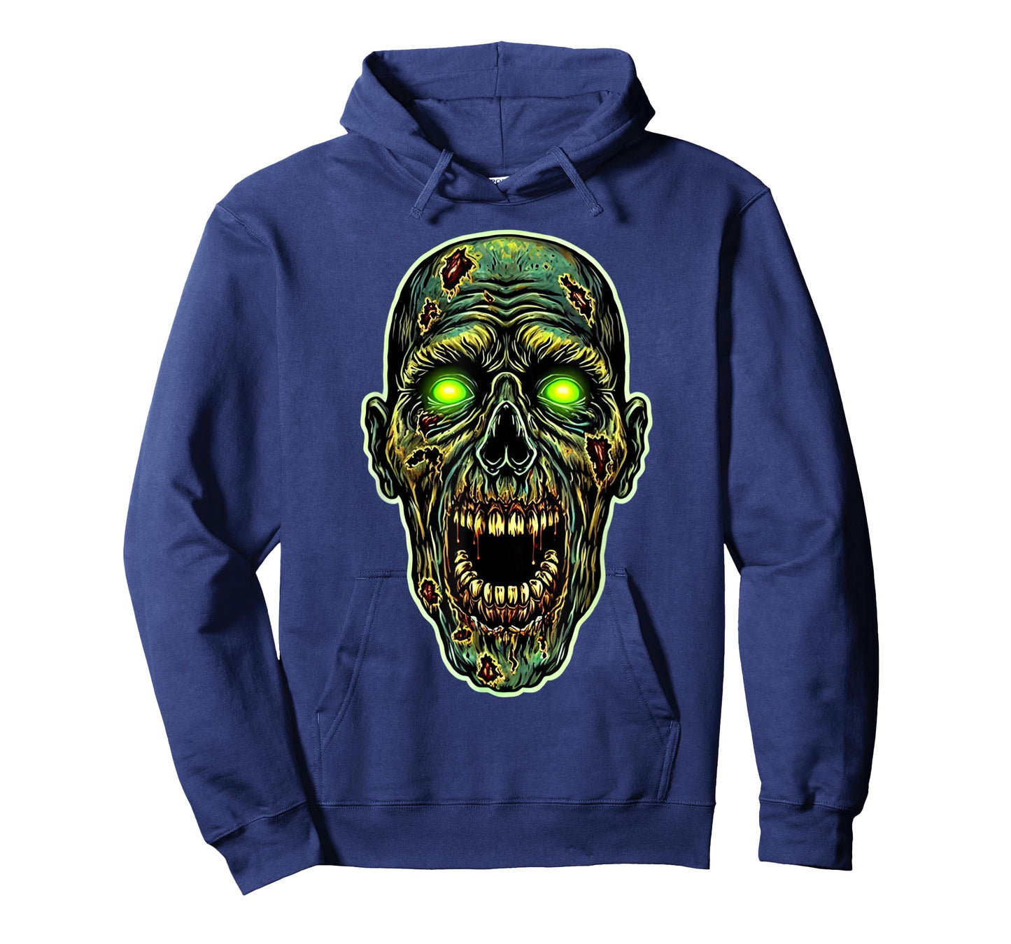 Scary Zombie Face Evil Zombie Halloween Costume T-Shirt