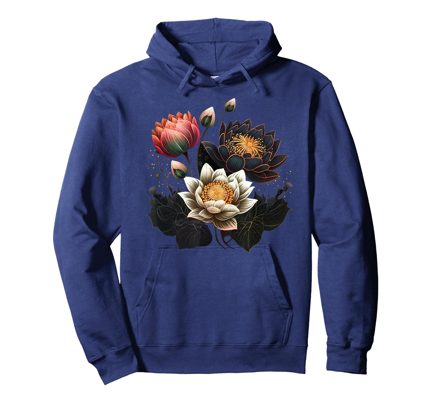 Lotus flowers Buddhism spiritual symbol yoga namaste blossom T-Shirt