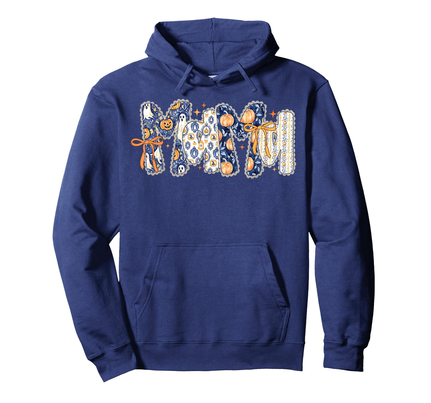 Mama Coquette Bow Thanksgiving Autumn Fall Pumpkin Ghost T-Shirt