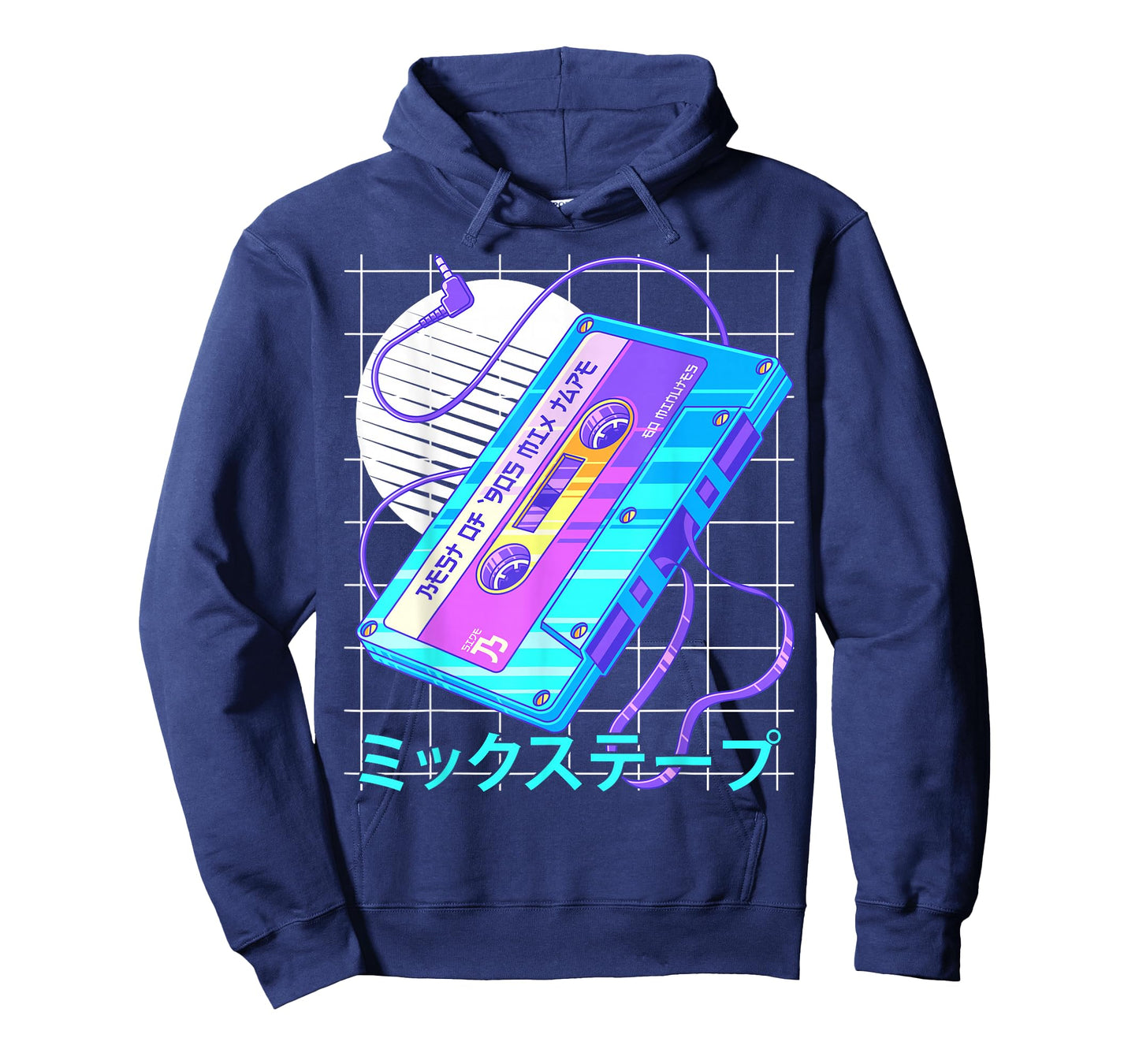 90s Japanese Otaku Vaporwave Aesthetic Retro Art Mixtape T-Shirt