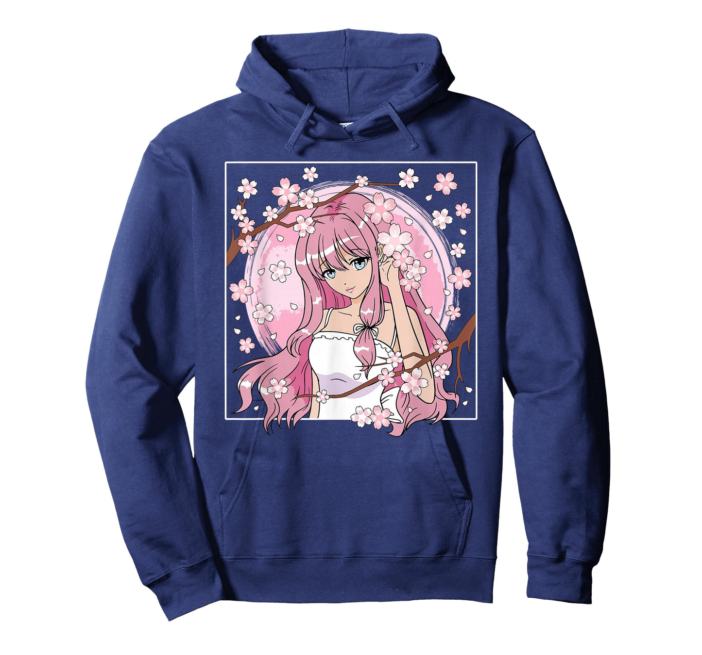 Japanese Anime Girl Otaku Cherry Blossom Sakura Women T-Shirt
