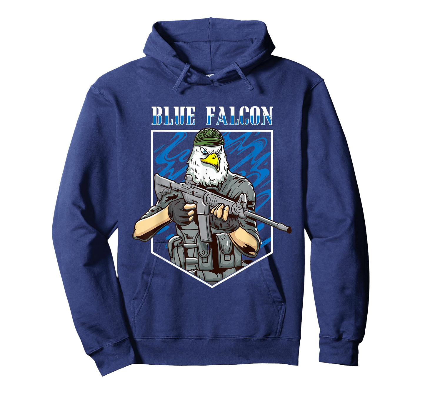 Blue Falcon Funny Military Veteran Joke T-Shirt