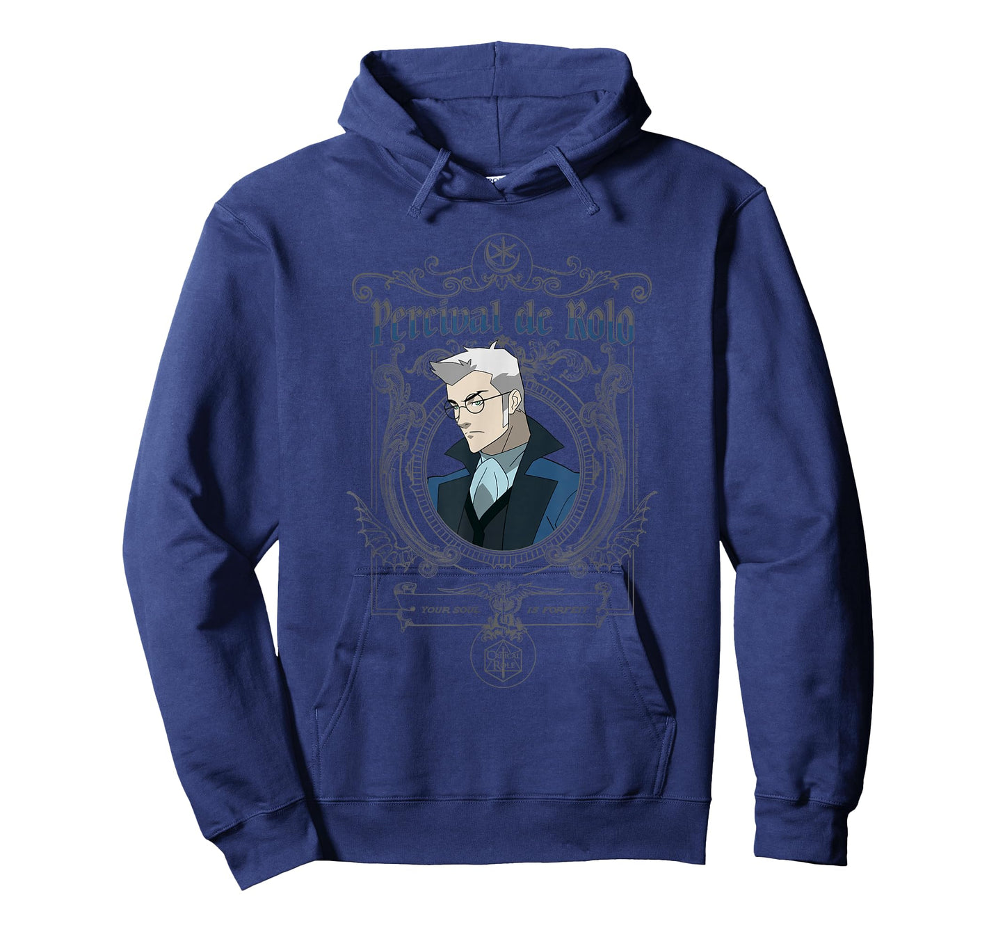 The Legend of Vox Machina Percy Goth Frame T-Shirt Small