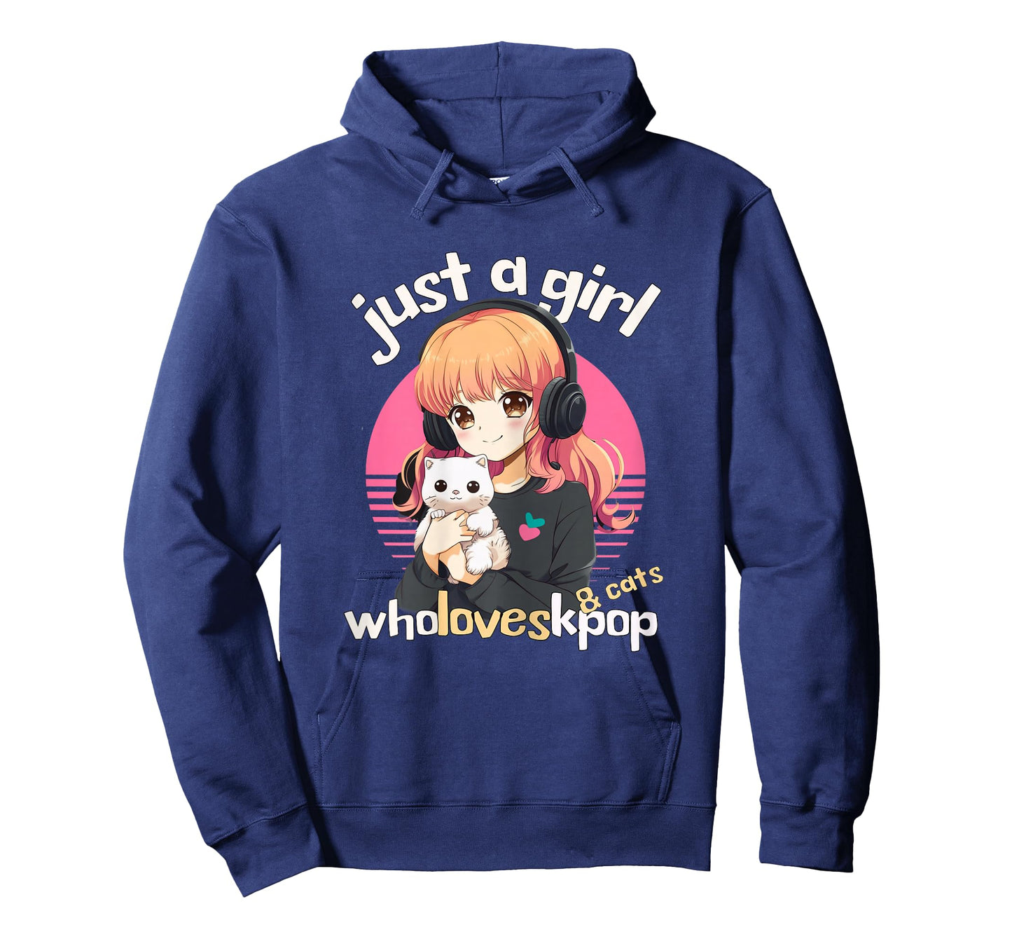 Kpop & Cats K-Pop Merch Korean Merchandise Teen Girls Cute T-Shirt