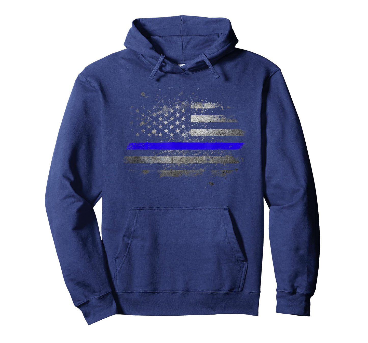 USA Flag Police Support Patriotic Law Enforcement Officer T-Shirt