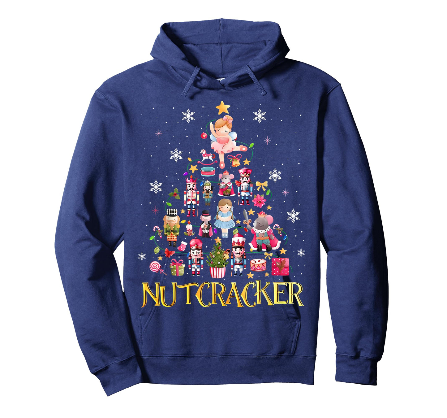 Nutcracker Christmas Tree Ballet Dance Women Kids Girl T-Shirt
