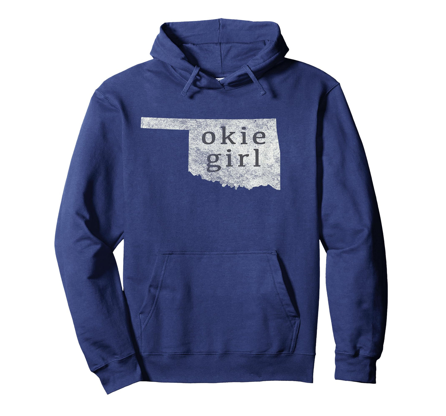Okie Girl Tshirt for Women White Distressed Style T-Shirt