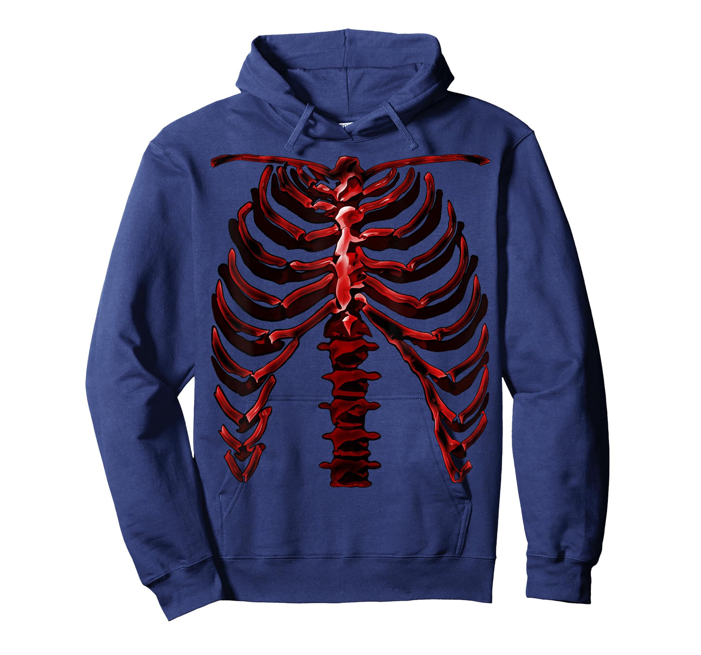 Skeleton Rib Cage Cool Halloween T-Shirt (Ver. 1R) T-Shirt