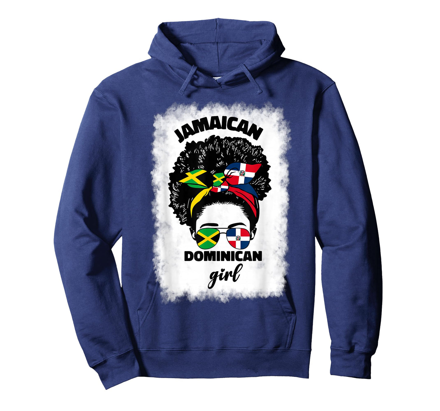 Half Jamaican And Dominican Republic Jamaica Flag Dominicana T-Shirt