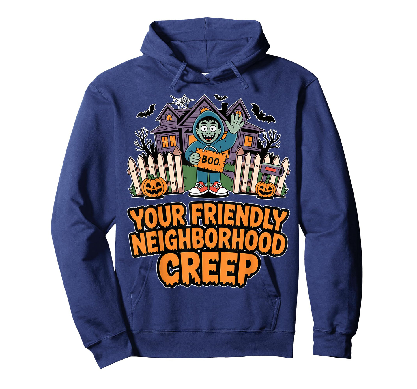 Friendly Neighborhood Creep Halloween Boo Haunted House T-Shirt
