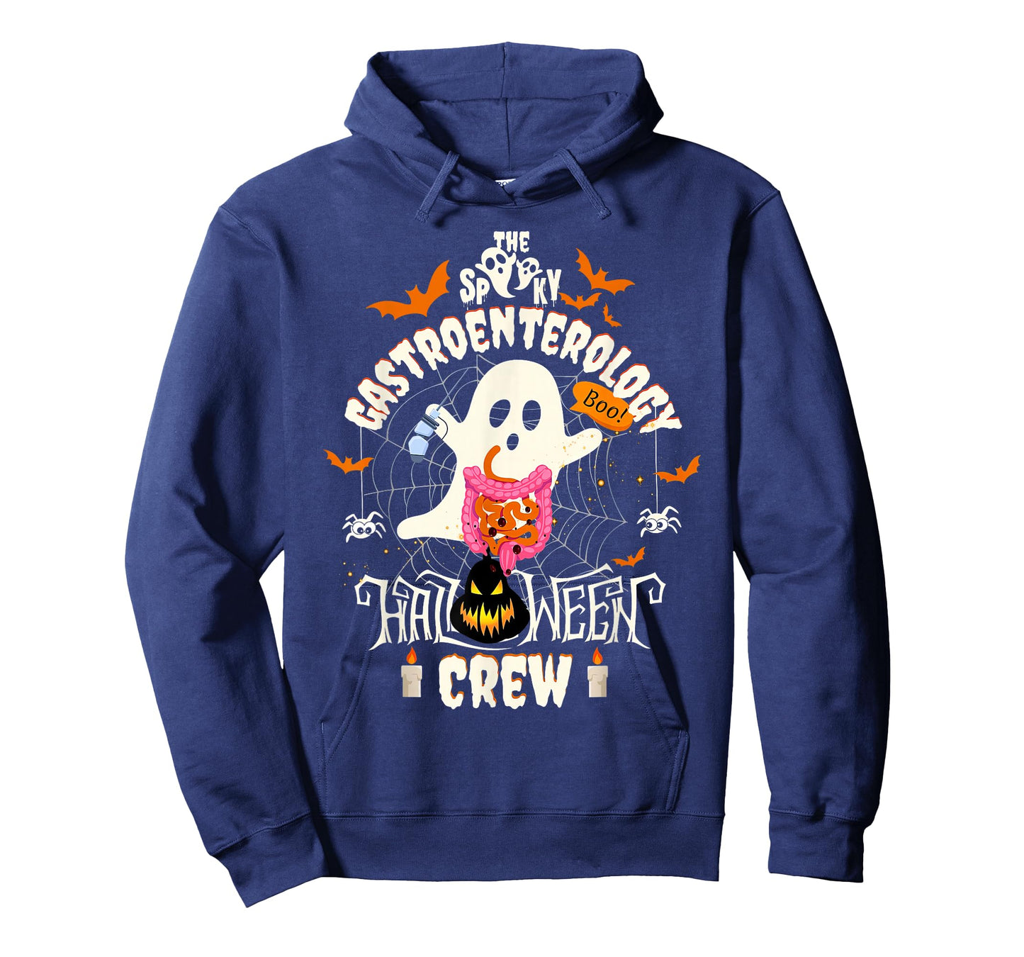 Spooky Gastroenterology Halloween Crew GI Endoscopy Nurse T-Shirt