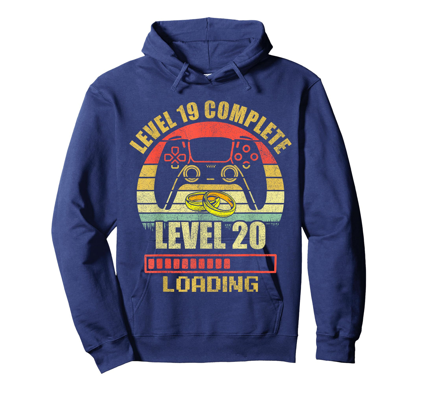 Couples Shirts For Him Level 19 Complete Wedding Anniversary T-Shirt
