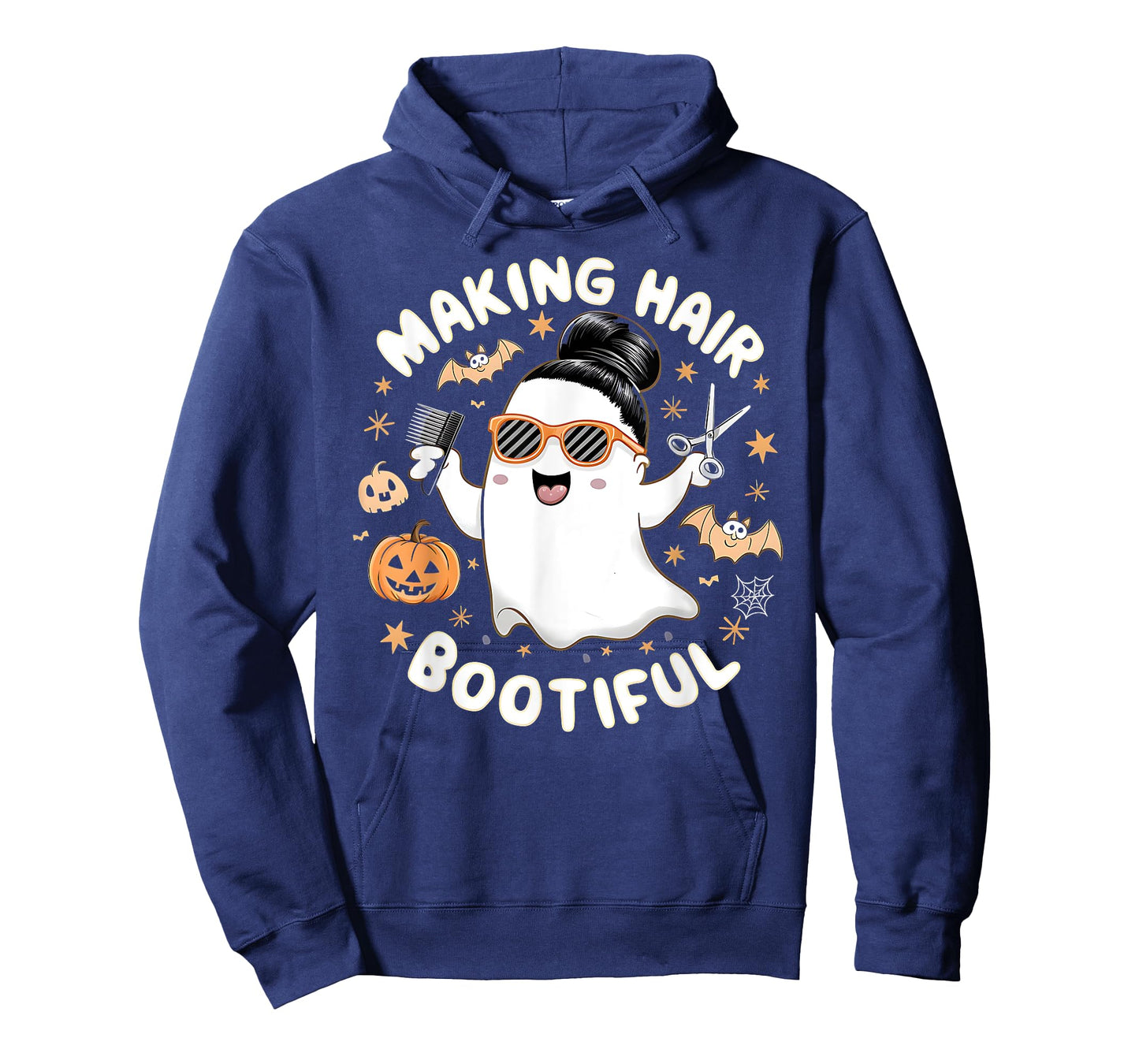 Making Hair Bootiful Halloween Ghost Barber T-Shirt