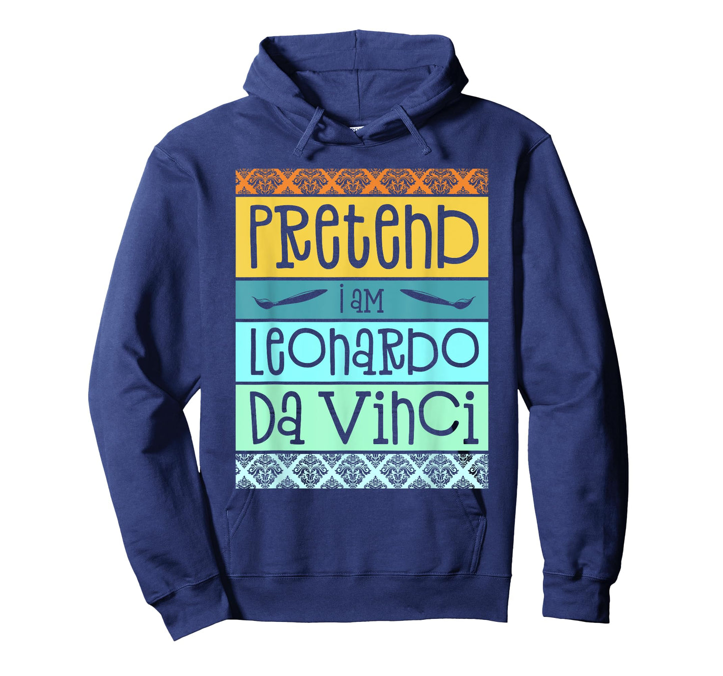 Funny Pretend I'm Leonardo Da Vinci Halloween Costume Party T-Shirt