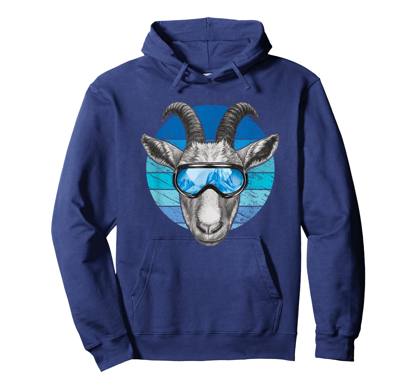 Funny goat with ski goggles T-Shirt