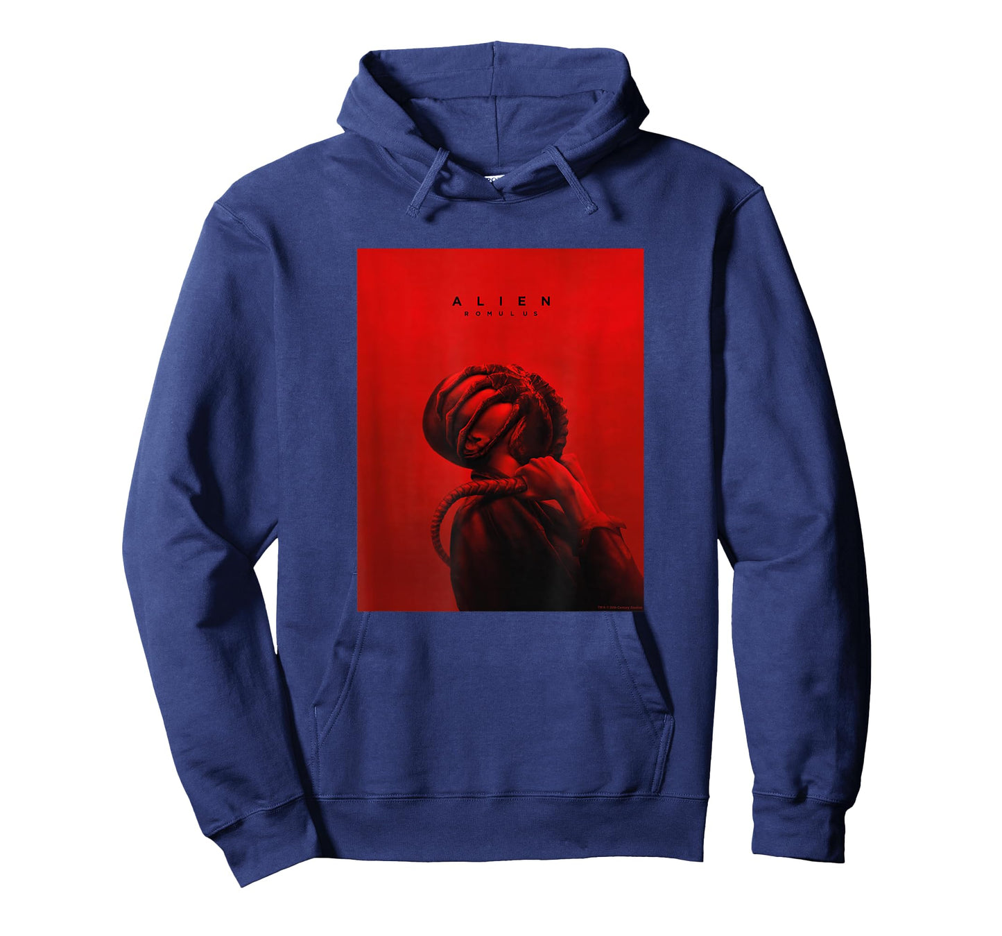 Alien: Romulus Facehugger Attack Red Movie Poster T-Shirt