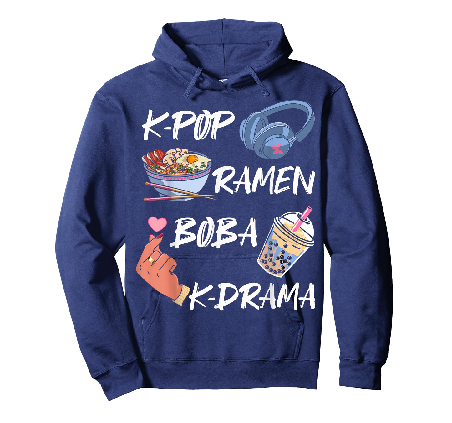 K-pop Ramen Boba K-drama South Korean Food Movie Music Lover T-Shirt
