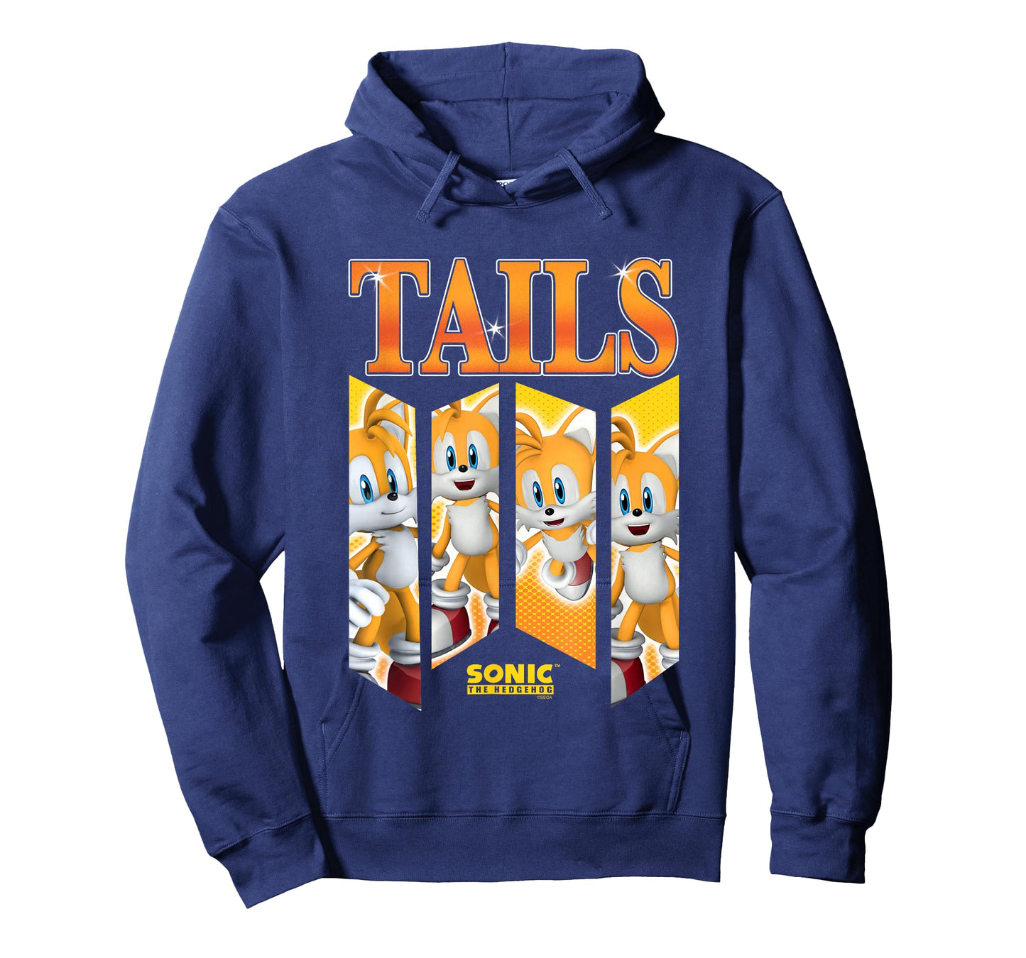 Sonic The Hedgehog Tails Speed & Shine Panels T-Shirt