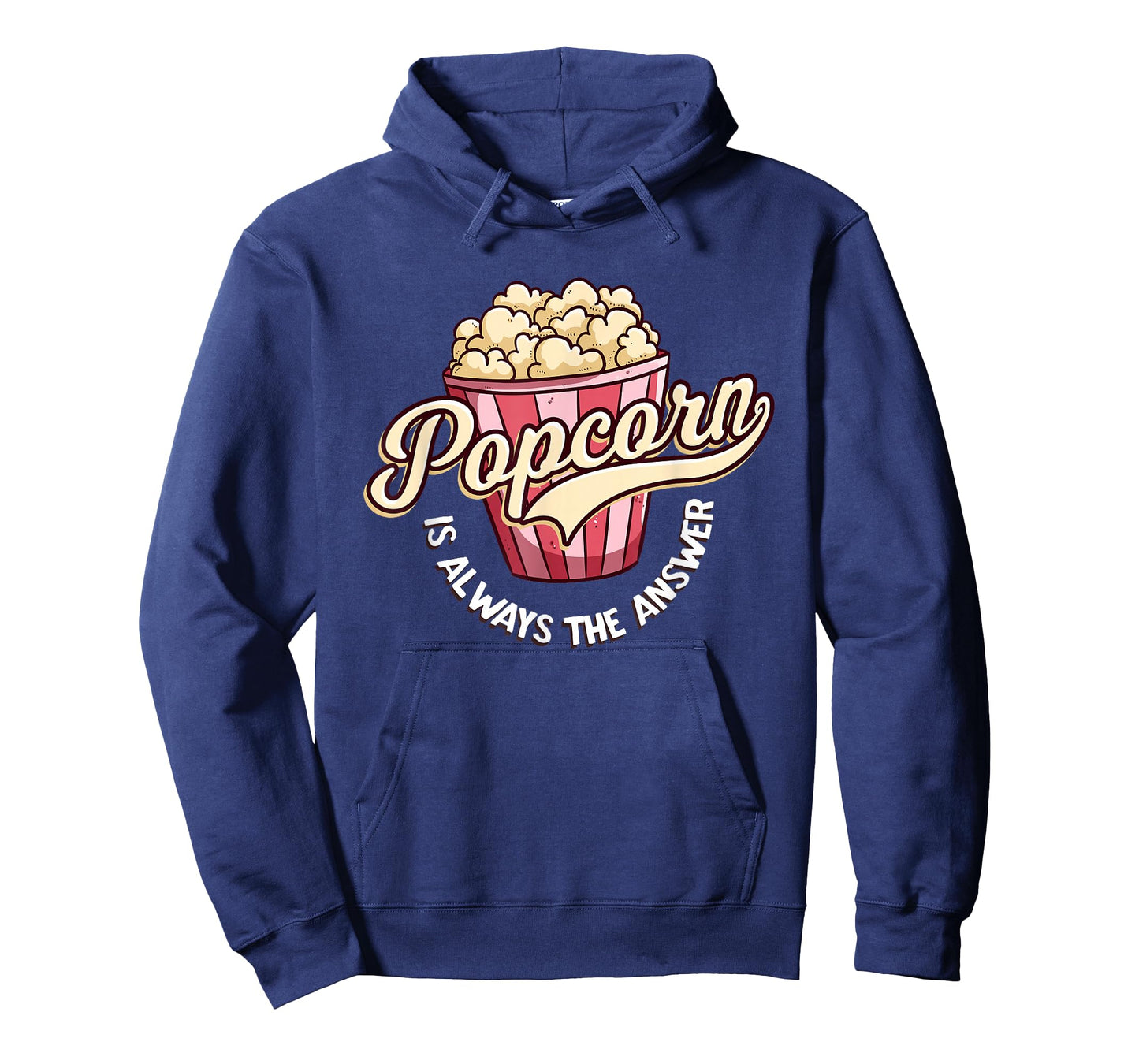 Popcorn is Always The Answer Funny tee for Kids and Teens T-Shirt