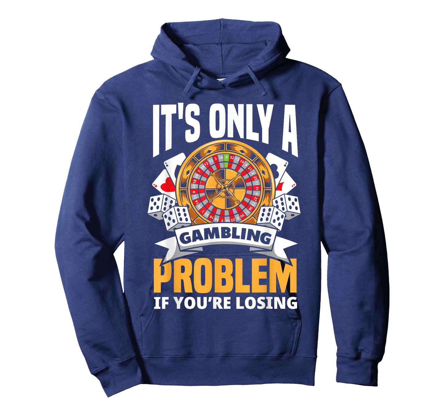 Funny Gambler Roulette Slot Machine Casino Vegas Gambling T-Shirt