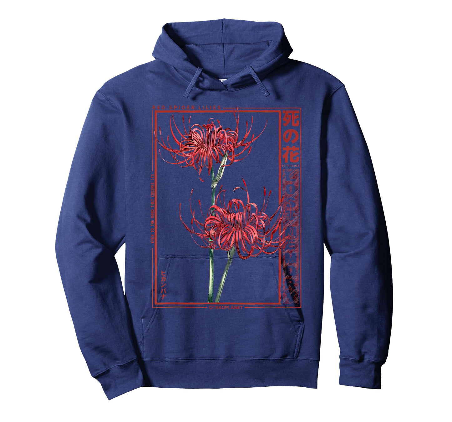Japanese Spider Lily Soft Grunge Anime Aesthetic Flower T-Shirt