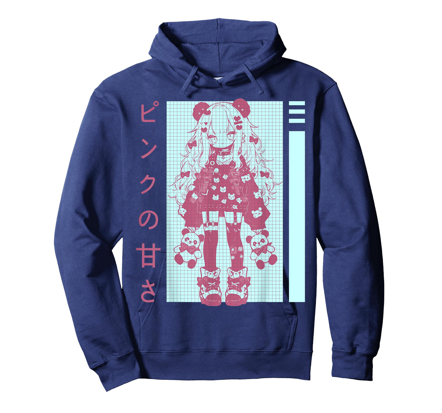 Kawaii Egirl Panda Decora Style Gothic Anime Harajuku T-Shirt