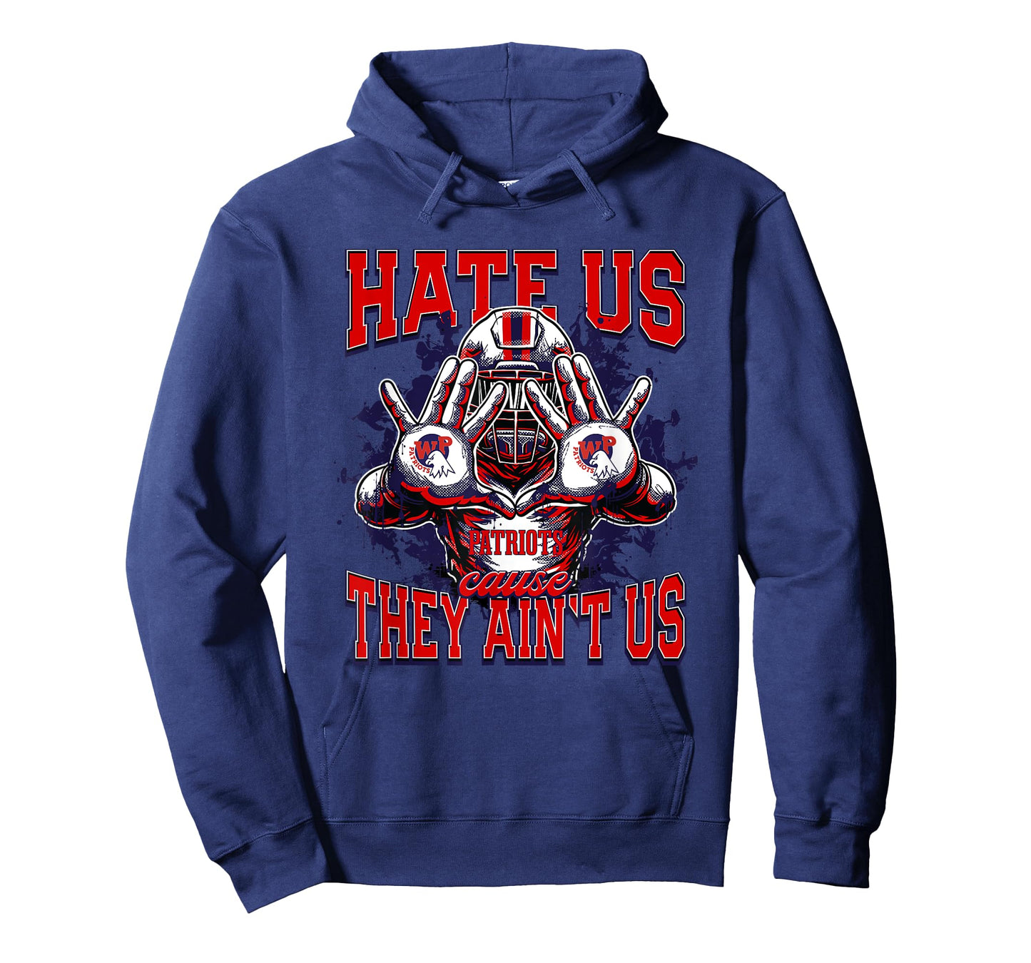 Wheeling Park Patriots Logo Hate Us Cause They Ain't HS T-Shirt