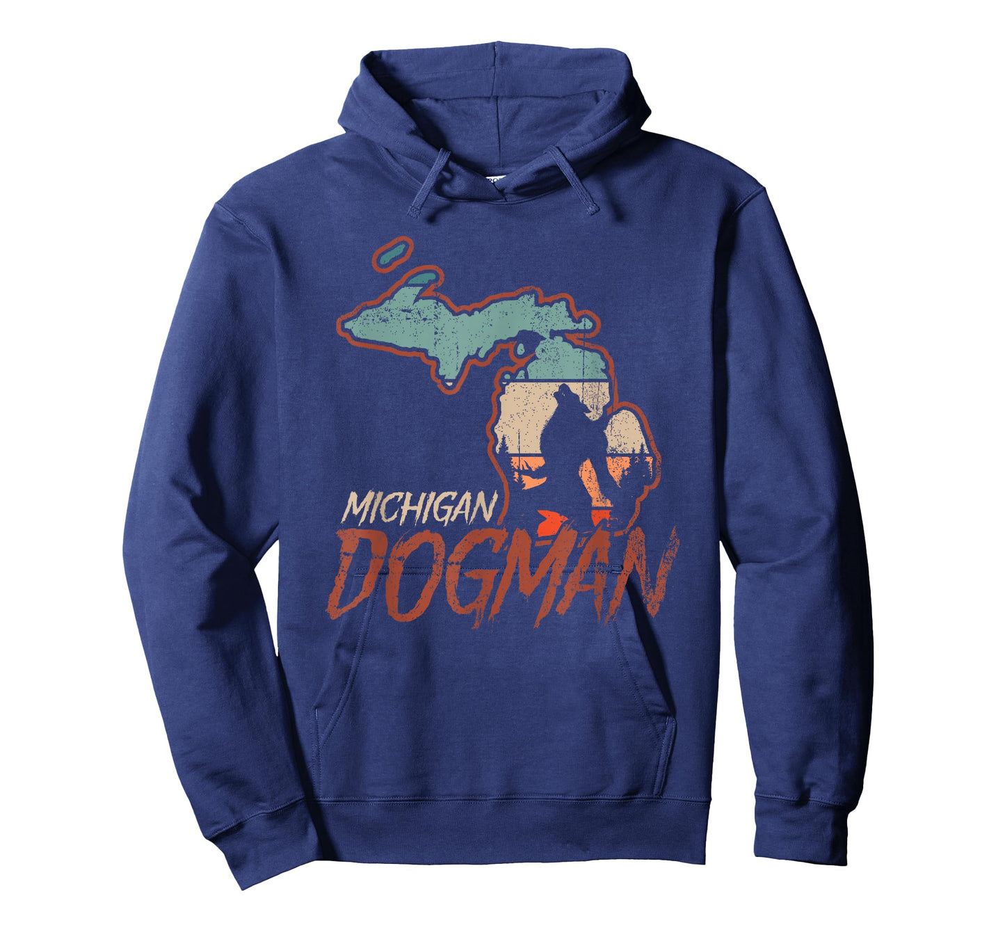 Michigan Dogman Cryptid Society Werewolf Monster T-Shirt